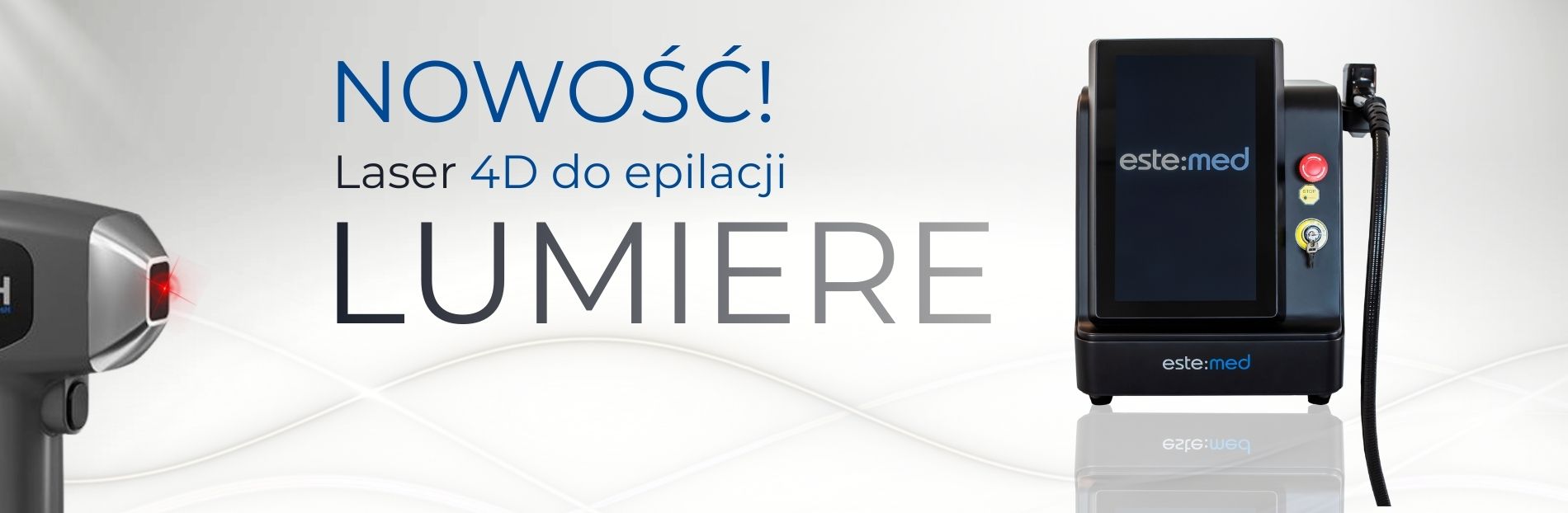 LUMIERE – Laser 4D do epilacji (755 nm / 808 nm / 940 nm / 1064 nm) Lumiere