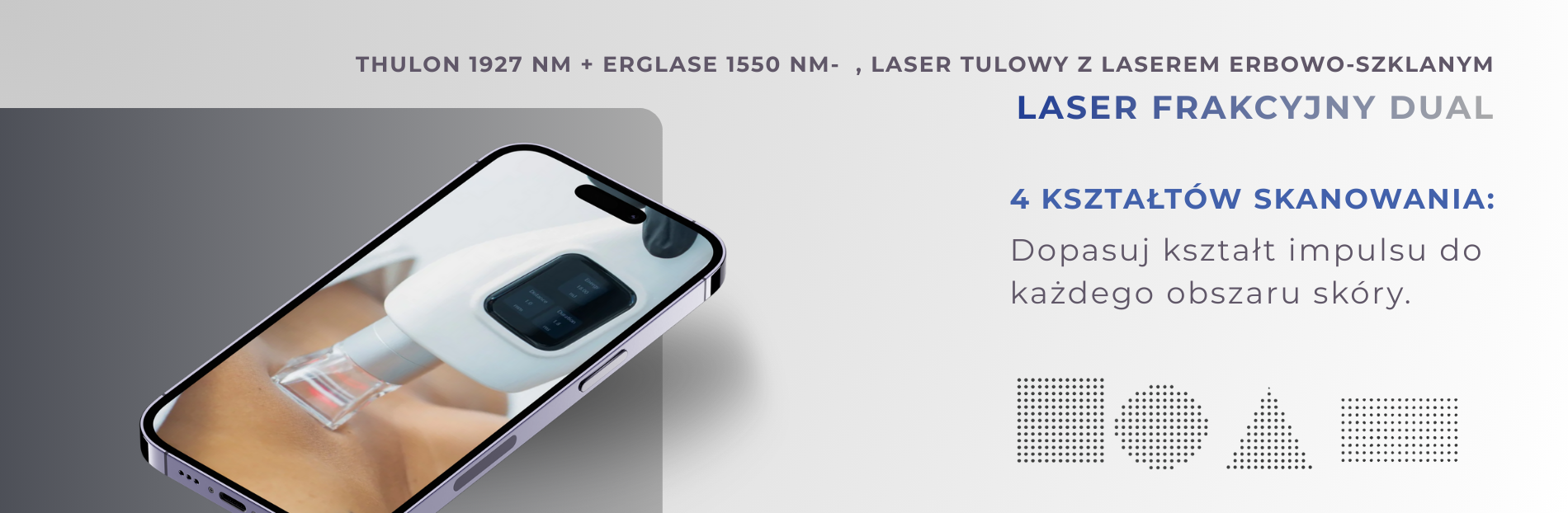 Thulon 1927 nm + ErGlase 1550 nm- laser frakcyjny DUAL , laser tulowy z laserem erbowo-szklanym Blue_Modern_Merry_Christmas_Banner_1900_x_622_px_2