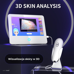 Przenośny analizer skóry- Smart Skin Analysis System este:med