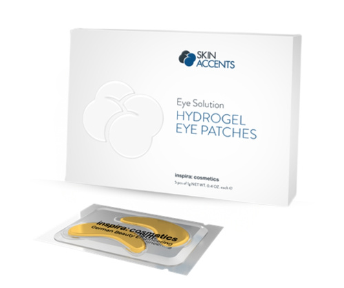 Gold Eye Patches zestaw 5 op - złote płatki na okolicę oczu 2 szt