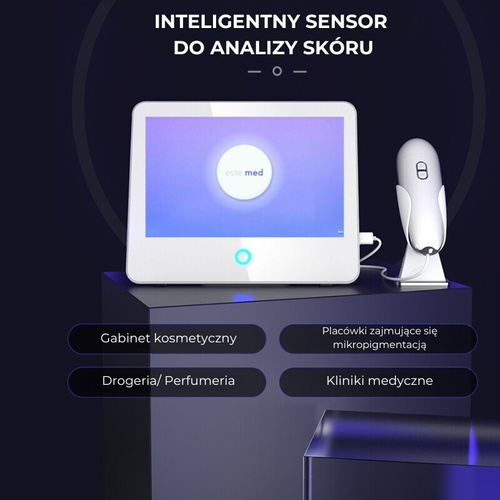 Przenośny analizer skóry- Smart Skin Analysis System este:med