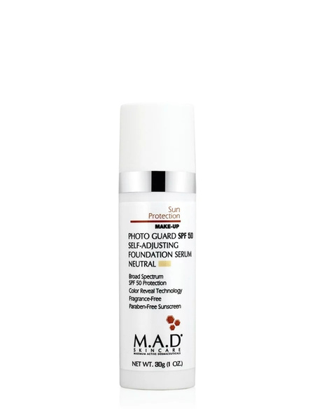 PHOTO GUARD SPF 50 SELF ADJUSTING FOUNDATION SERUM LIGHT/NEUTRAL- FILTR + PODKŁAD 30 ML – serum z podkładem i filtrem przeciwsłonecznym