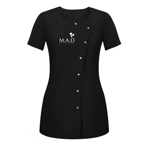 FARTUSZEK KOSMETYCZNY/MEDYCZNY CZARNY MAD 40