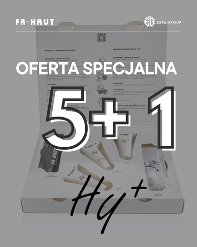 Zestaw setó zabiegowych HY+ Treatment 5 + 1 GRATIS