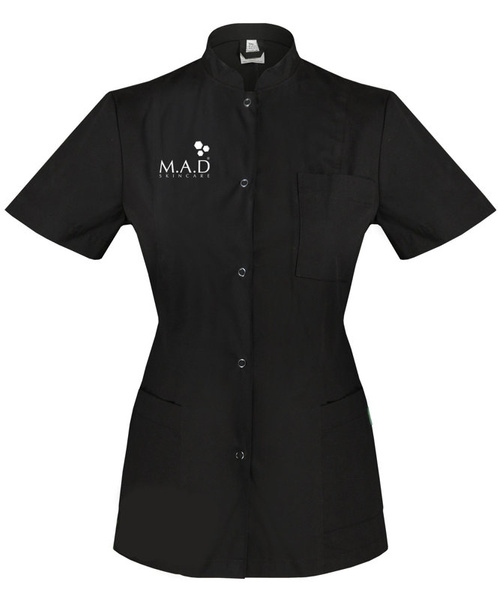 FARTUSZEK KOSMETYCZNY/MEDYCZNY CZARNY MAD 34