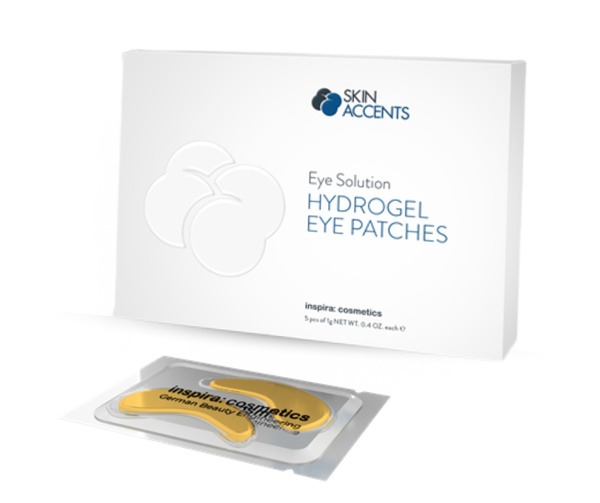 Gold Eye Patches zestaw 5 op - złote płatki na okolicę oczu 2 szt