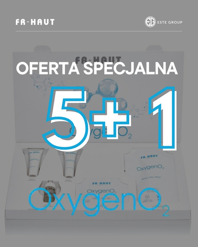 Zestaw setów zabiegowych OxygenO2 Treatment 5 + 1 GRATIS