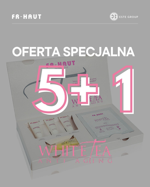 Zestaw setów zabiegowych White Tea Treatment 5 + 1 GRATIS