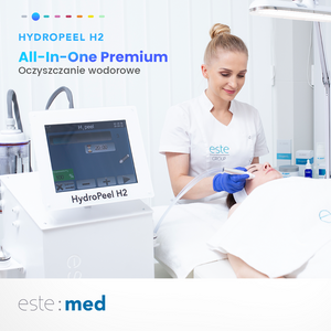 Oczyszczanie wodorowe HydroPeel H2 All-In-One Premium 14w1- platforma zabiegowa