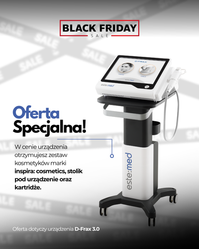 Zestaw D-FRAX 3.0- RF mikroigłowy z funkcją vacuum 3 generacja