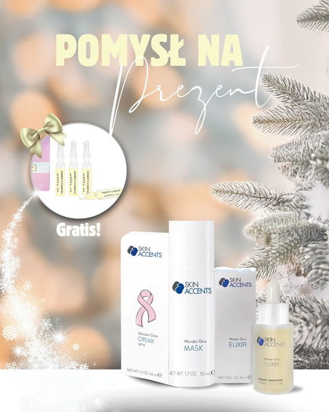 Zestaw Świąteczny Inspira Wonder Glow 3 + 1 GRATIS