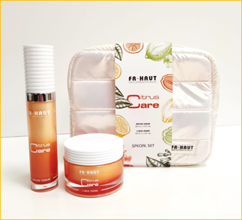 Citrus Care Special Set - krem + serum z kosmetyczką