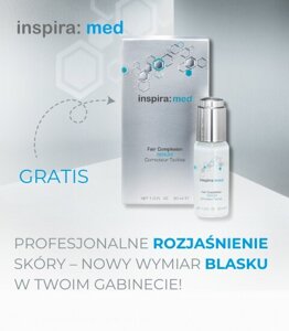 Zestaw wybielający Inspira 3 + 1 GRATIS